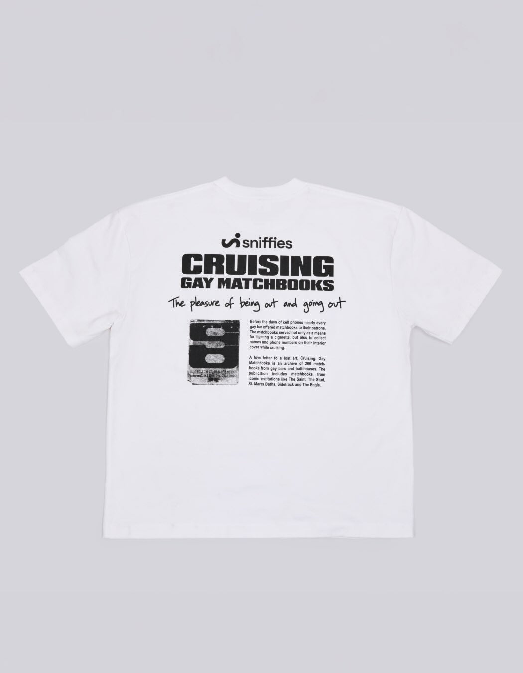 The Stud Matchbook Tee - White