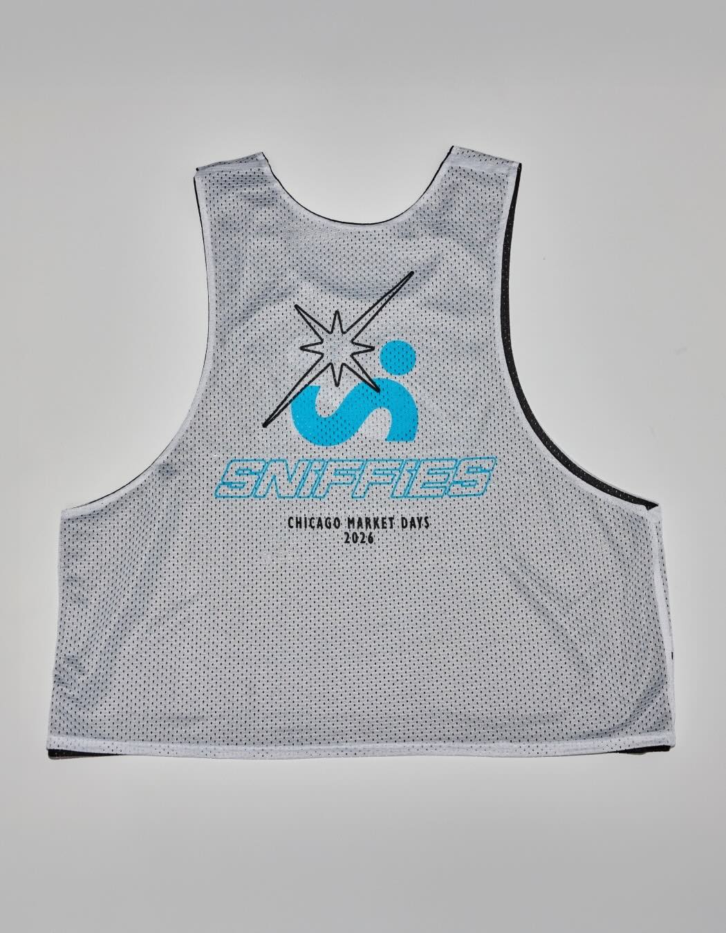 Market Days Reversible Pinnie - Black/White