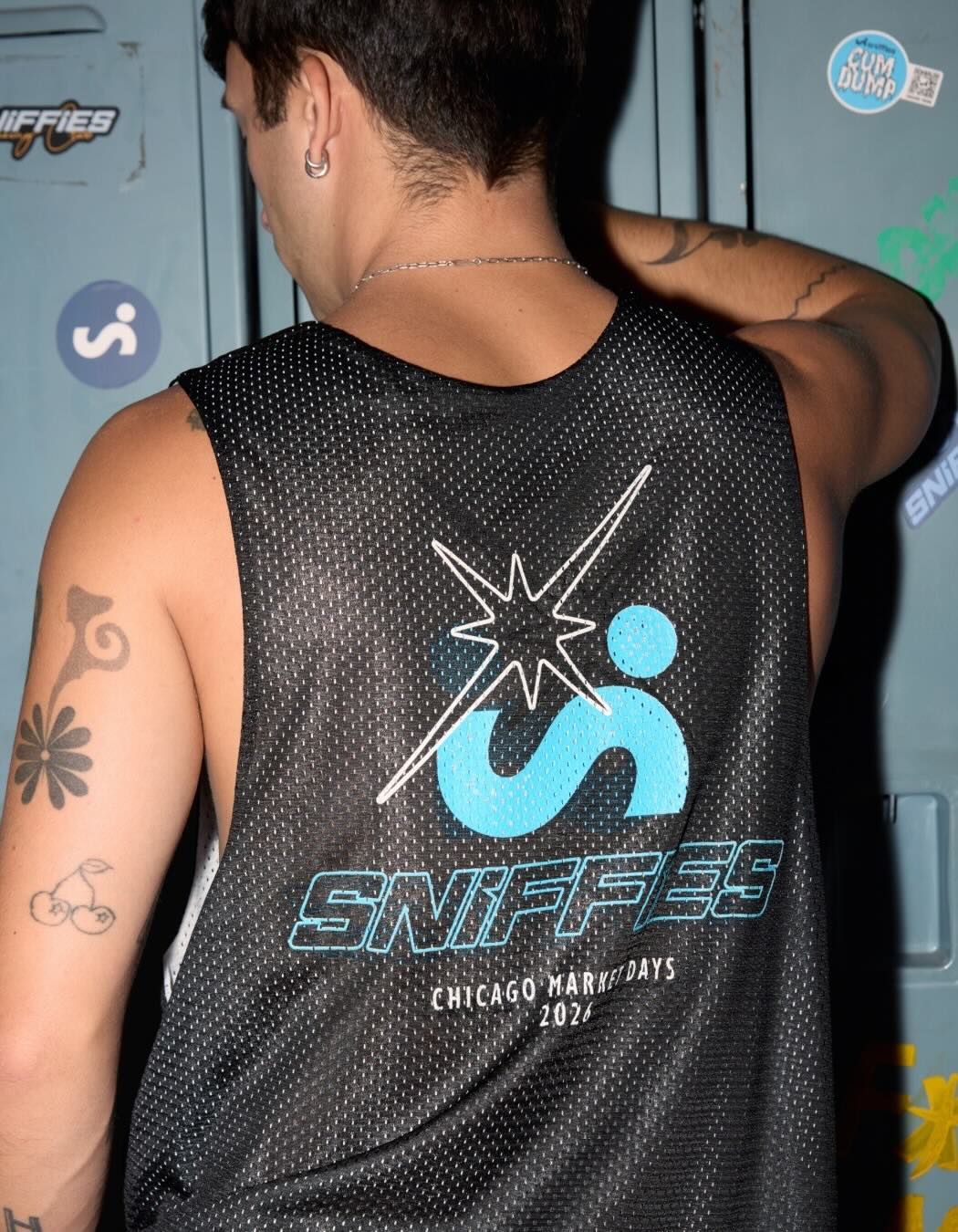 Market Days Reversible Pinnie - Black/White