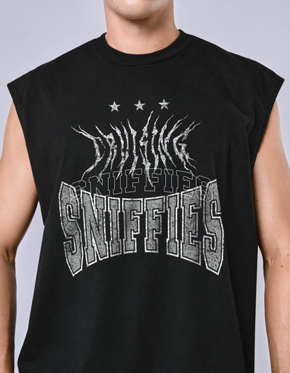 Metal Long Muscle Tank