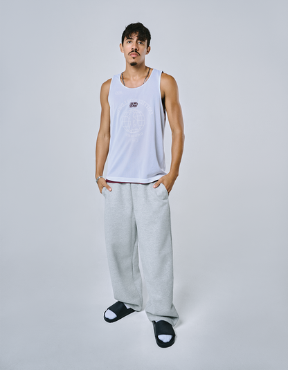 Worldwide Cruiser Reversible Mesh Jersey - Burgundy/White