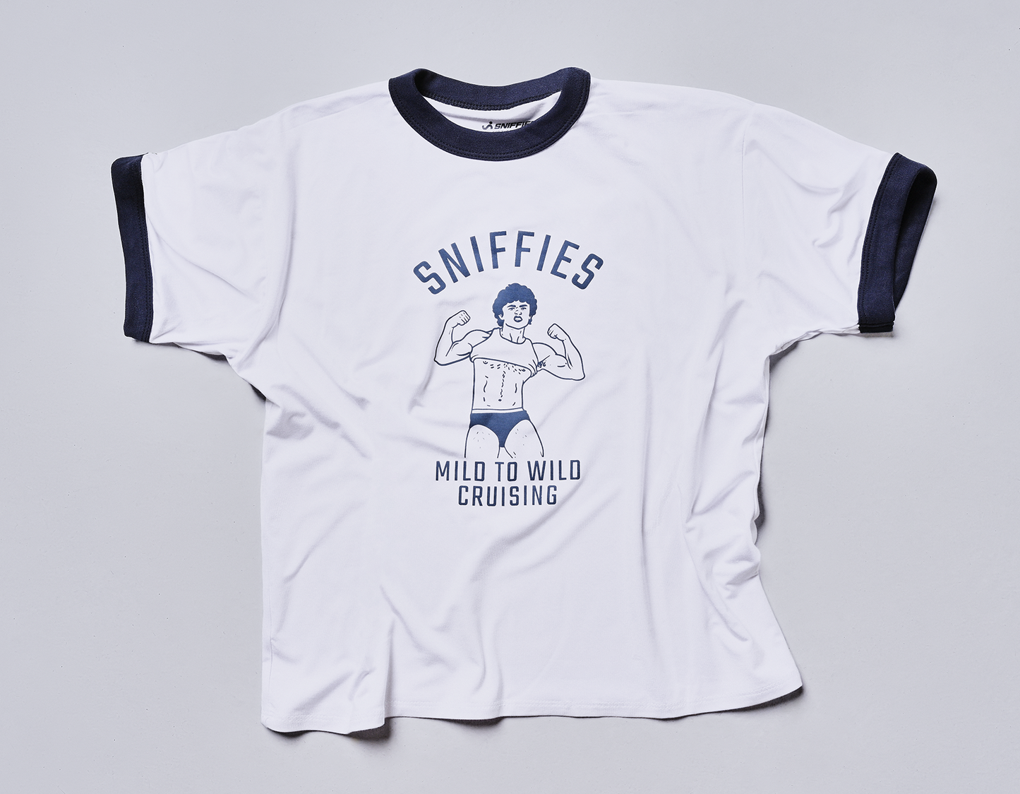 Mild To Wild Cruising Cropped Ringer Tee