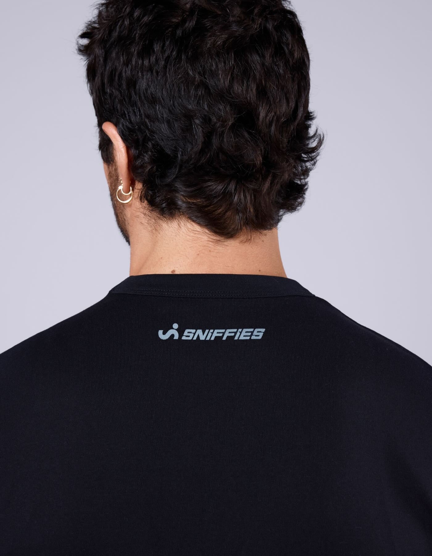 Studded Fagg*t Ribbed Tee - Black