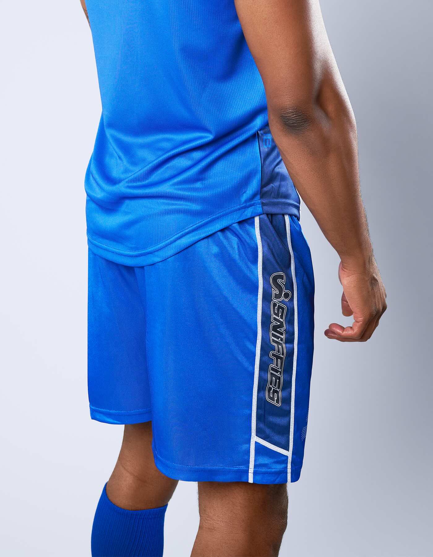 Sniffies Home Soccer Shorts - Blue