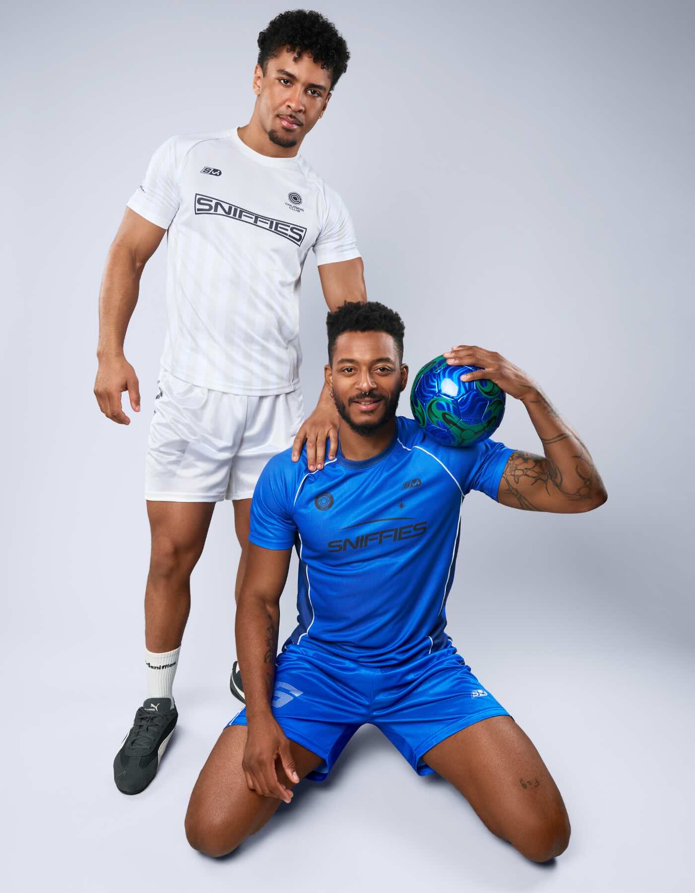 Sniffies Home Soccer Shorts - Blue