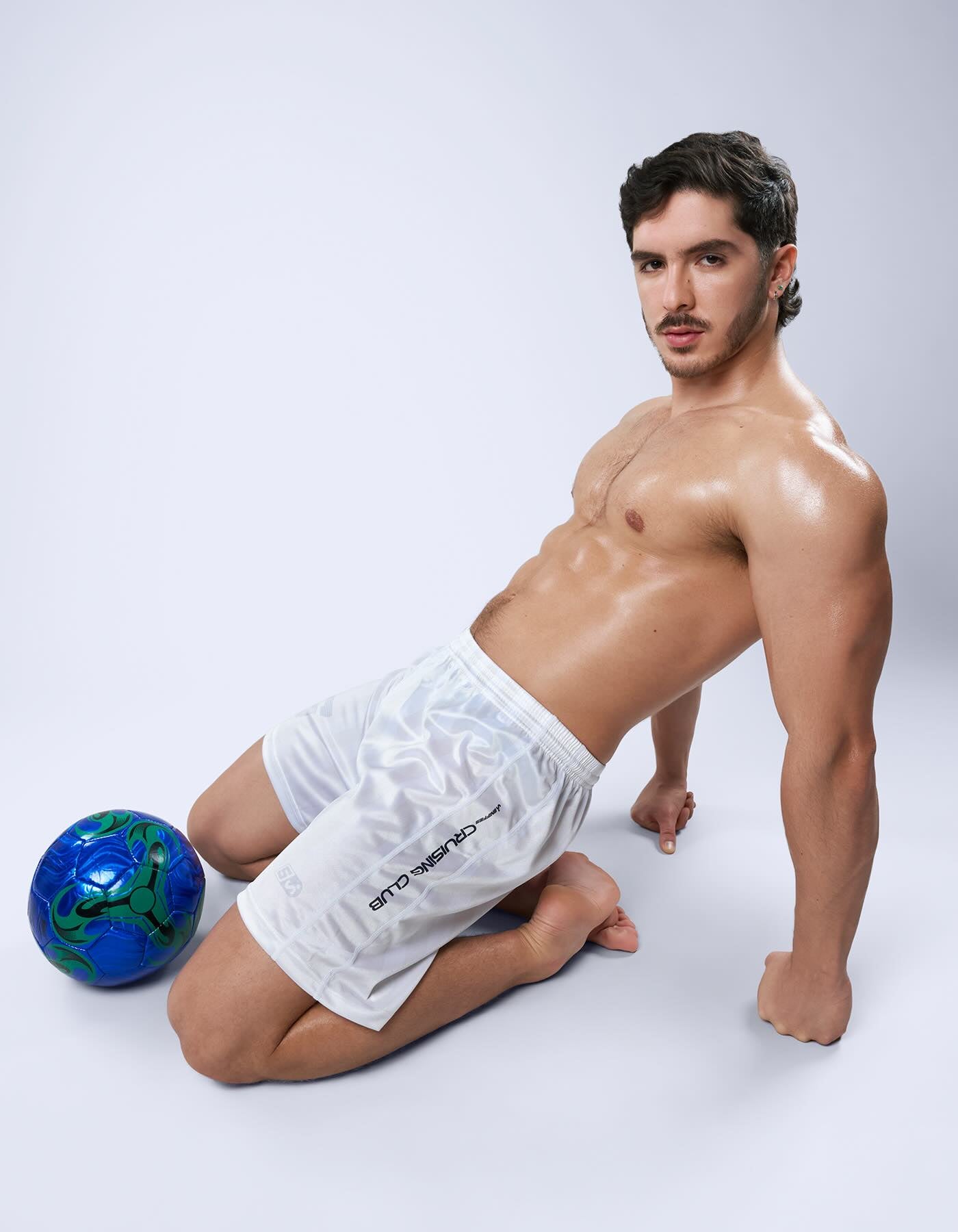 Sniffies Away Soccer Shorts - White