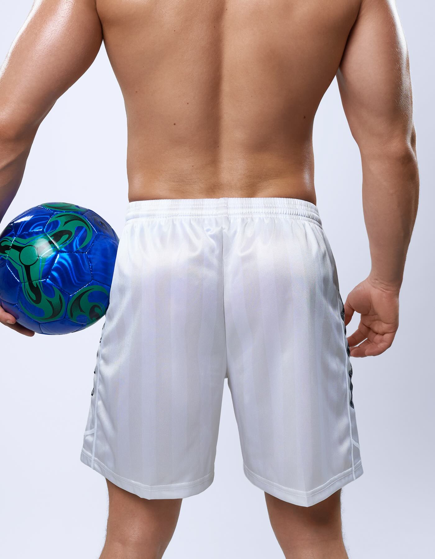 Sniffies Away Soccer Shorts - White