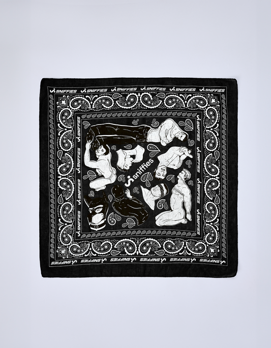 Folsom Black Bandana