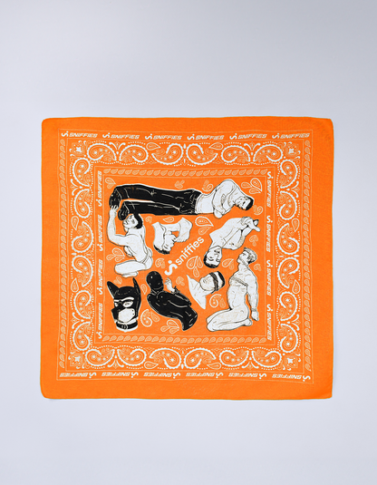 Hanky Code Orange Bandana