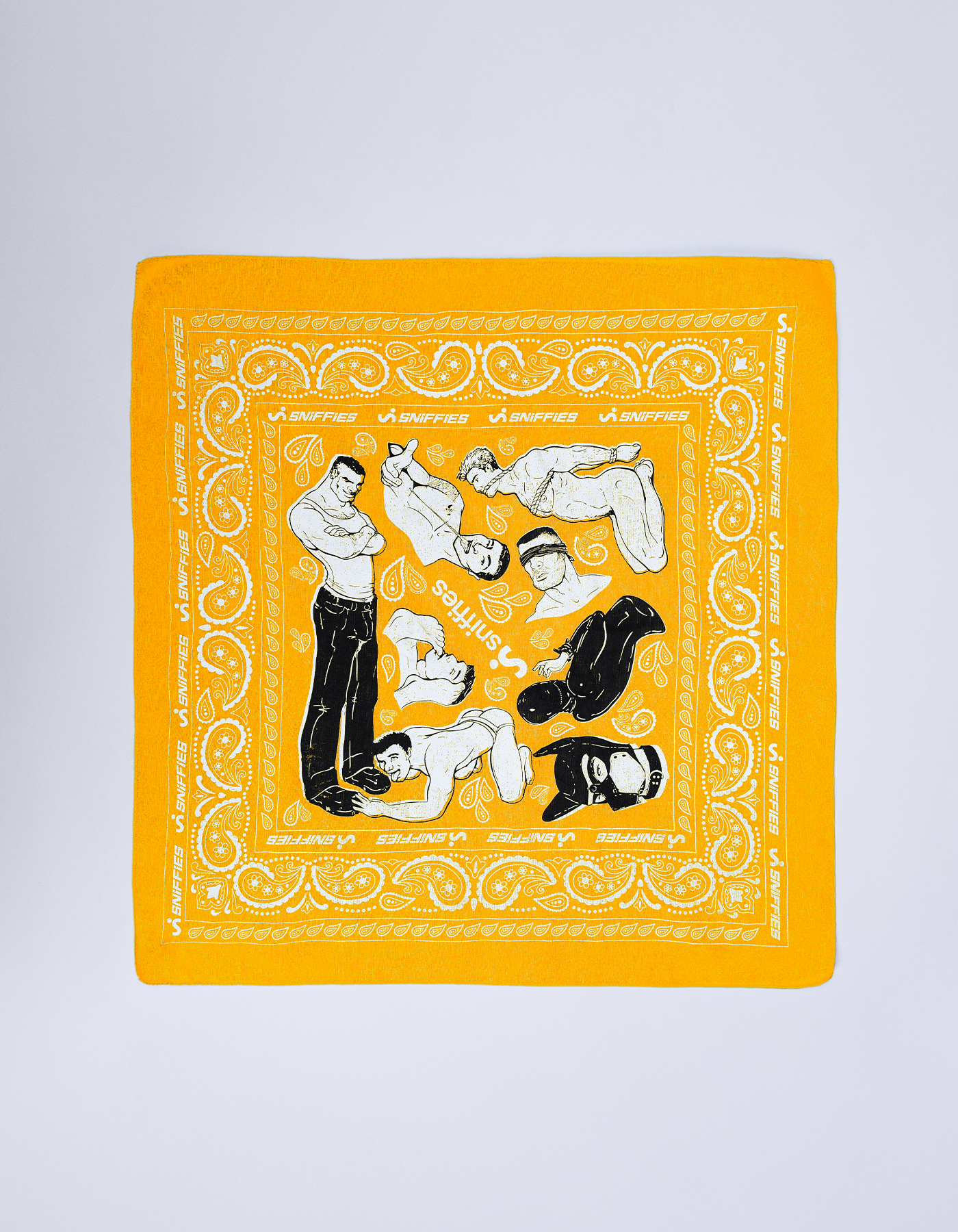 Hanky Code Yellow Bandana