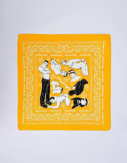 Hanky Code Yellow Bandana