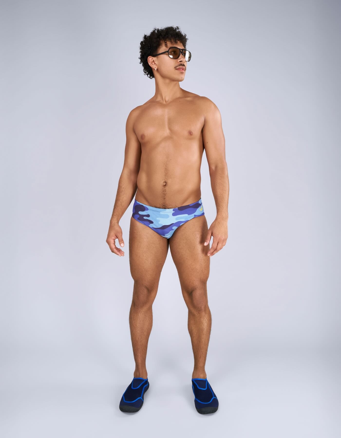 Sniffies Core Swim Brief - Marine Camo