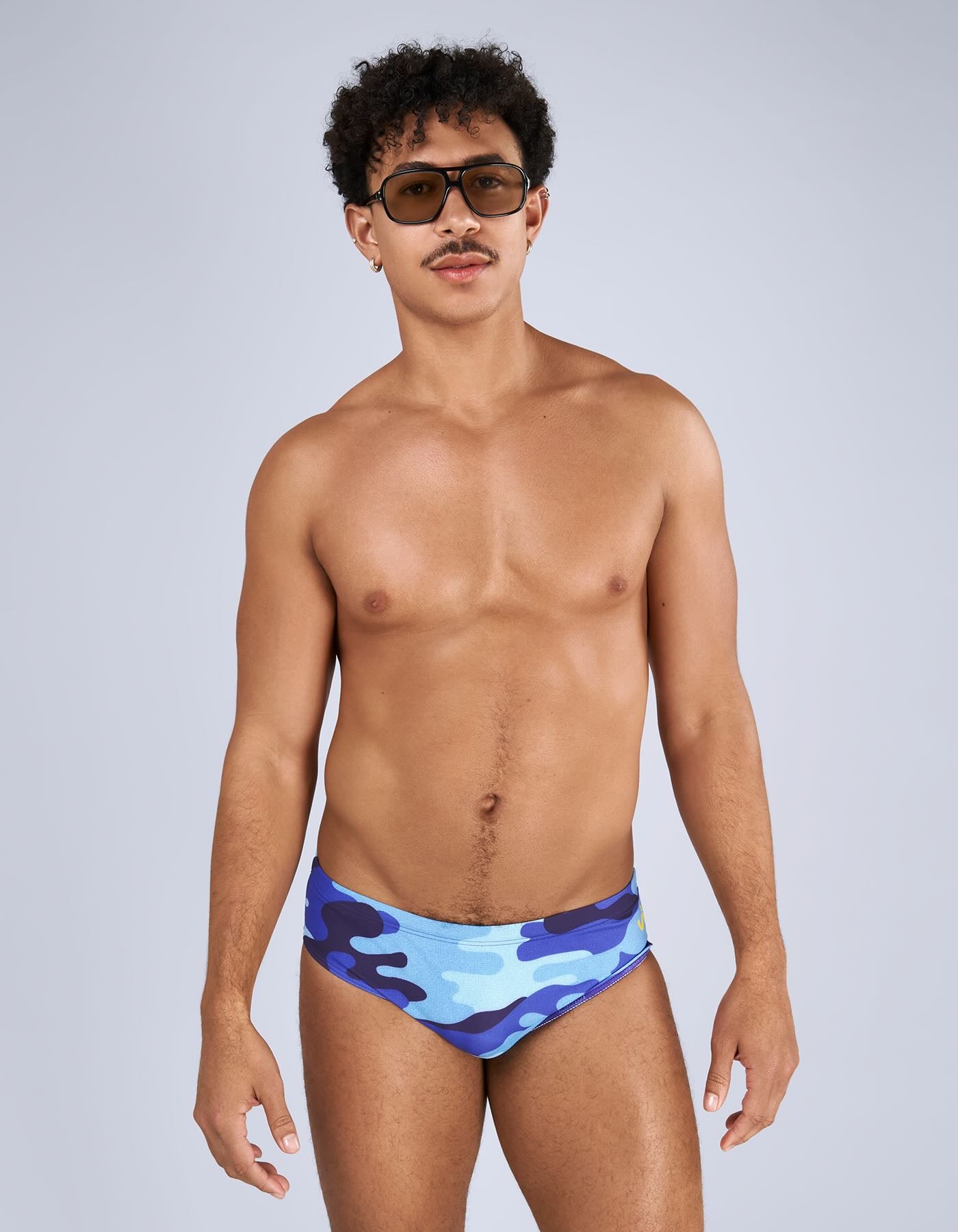 Sniffies Core Swim Brief - Marine Camo