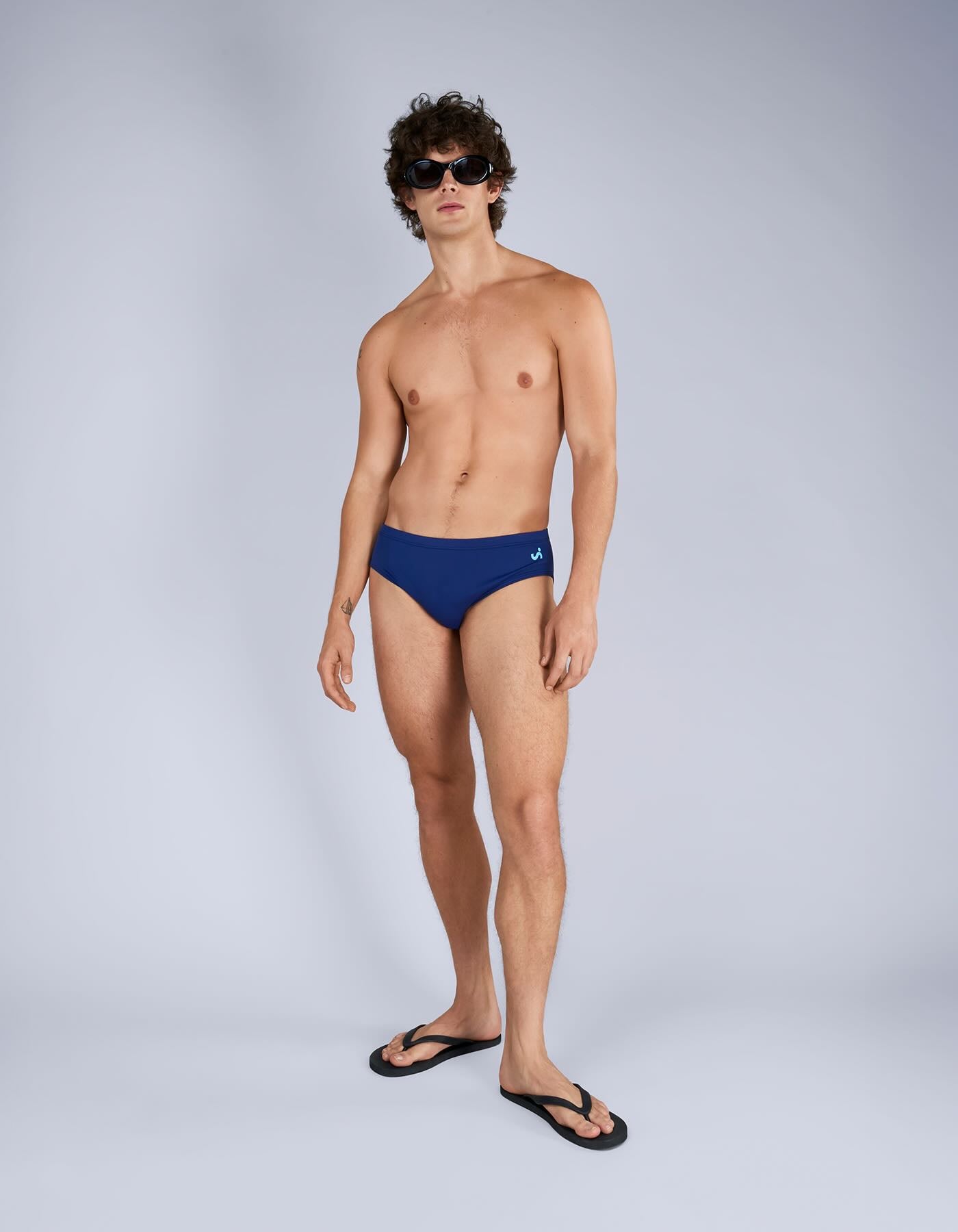 Sniffies Core Swim Brief - Blue