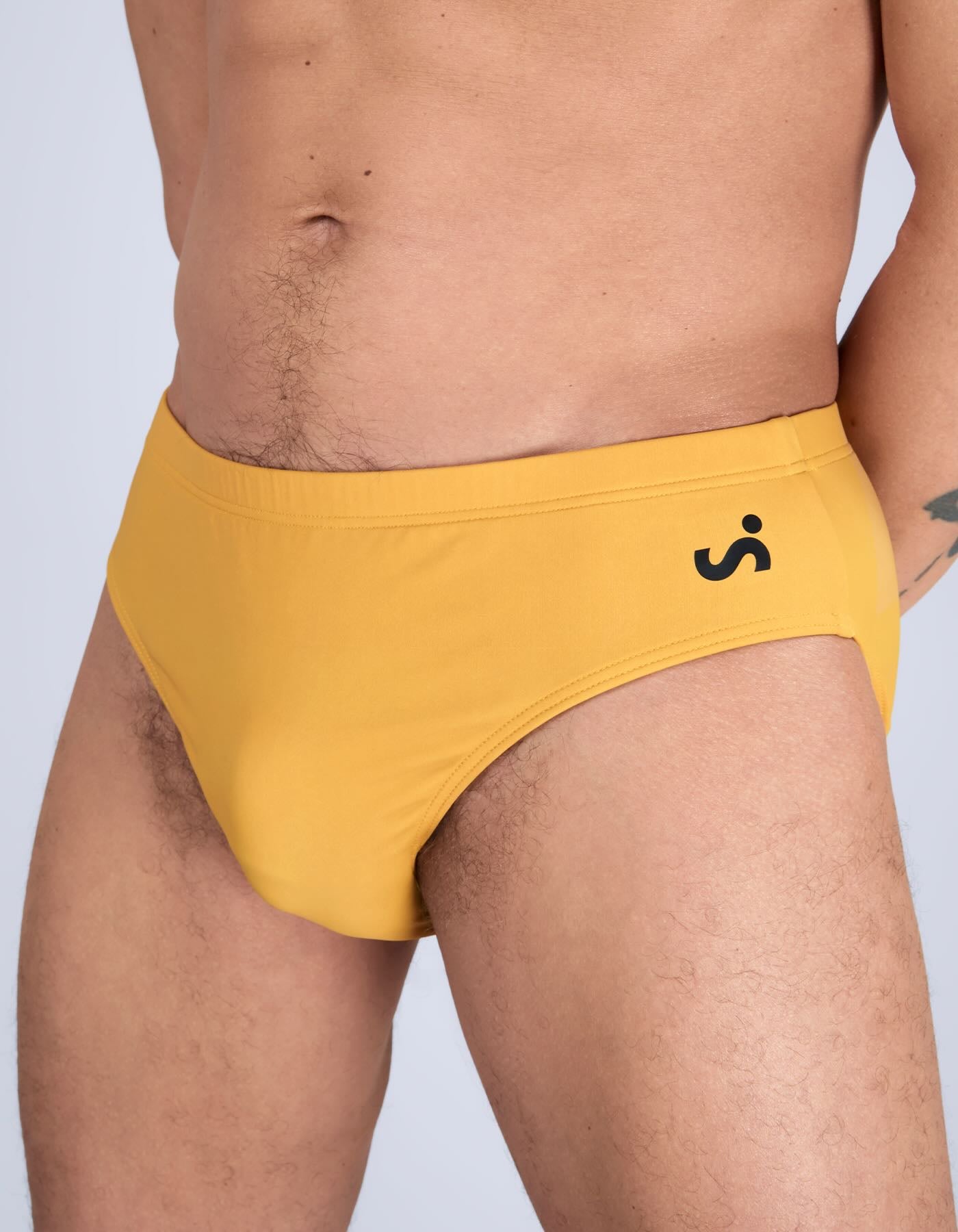 Sniffies Core Swim Brief - Ochre