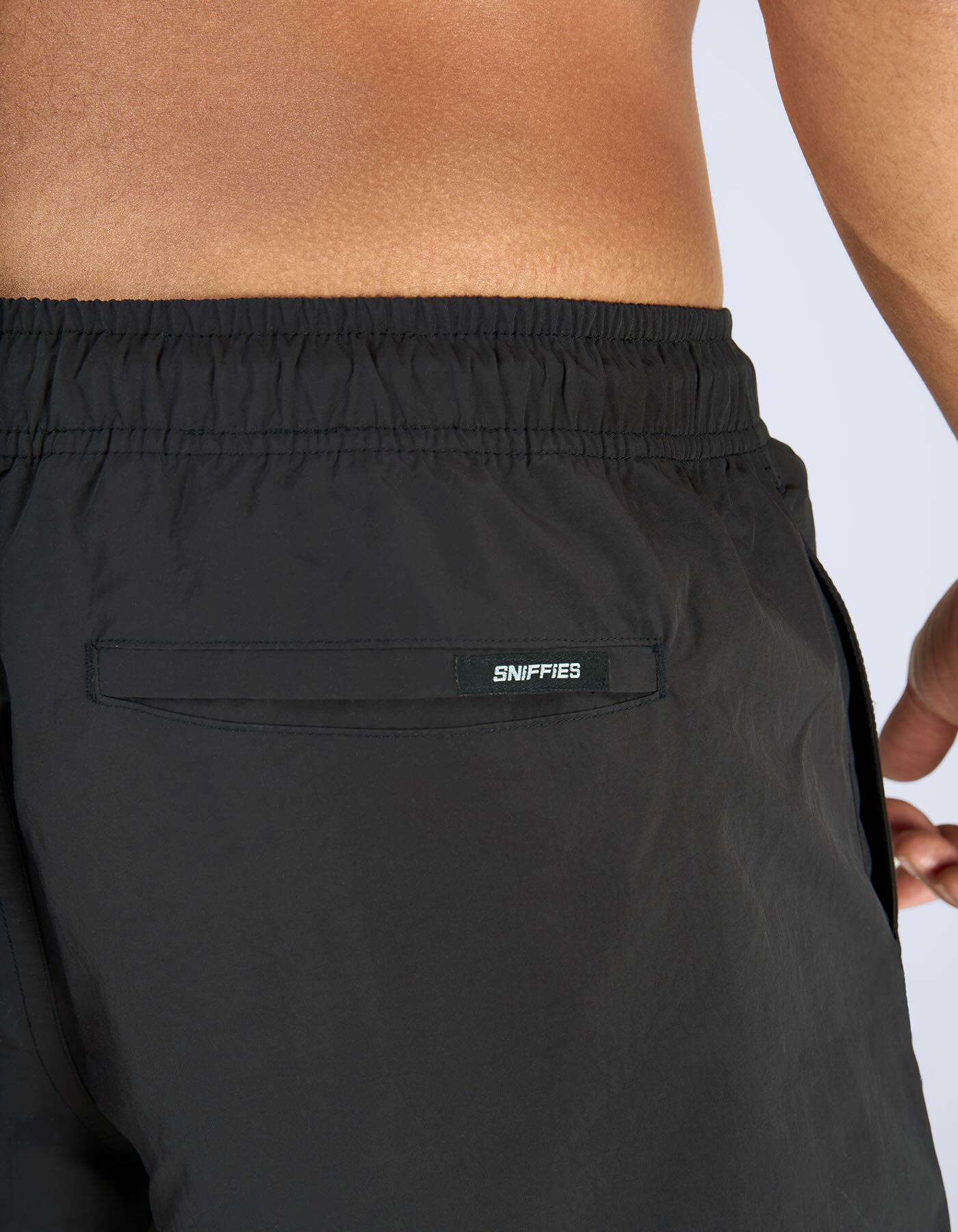 Cargo Swim Short - Black