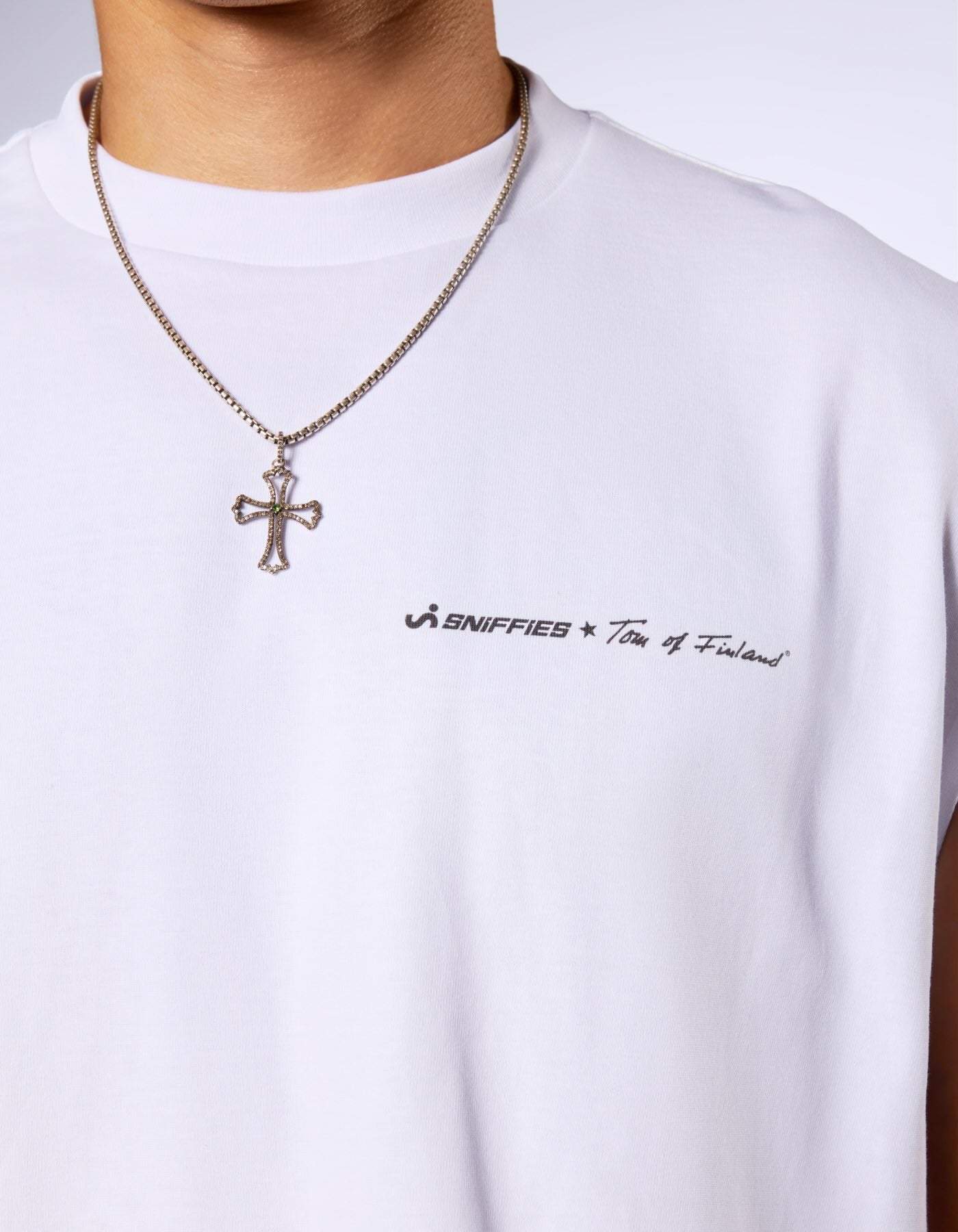 Sniffies x Tom of Finland Foundation Muscle Tank  - White