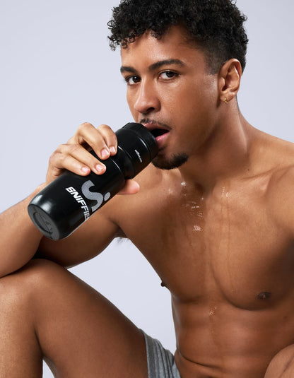 Water Sports Squeeze Bottle - Black