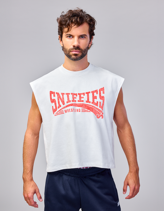 Sniffies Wrestling Cropped Muscle Tee