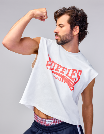 Sniffies Wrestling Cropped Muscle Tee