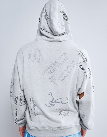 PRE-ORDER Sniffies X BARRAGÁN Hands-Free Graffiti Hoodie