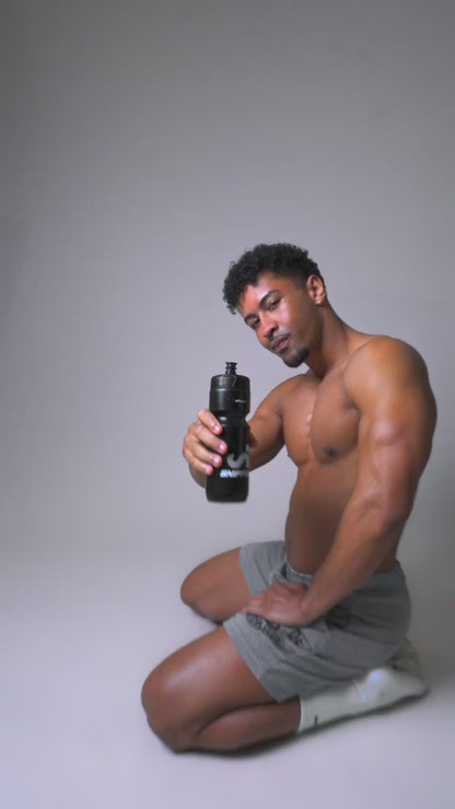 Water Sports Squeeze Bottle - Black