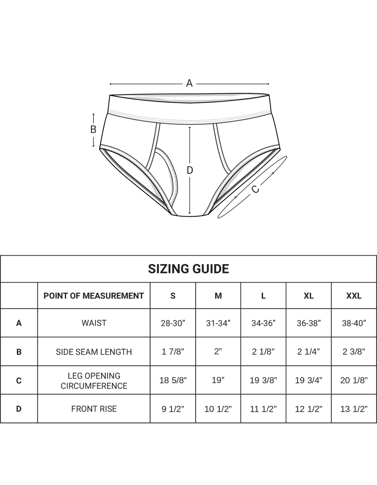 Sniffies Jersey Brief - Black